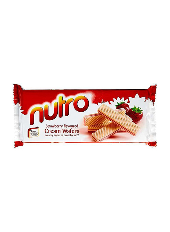 Nutro Strawberry Creme Wafers, 75g