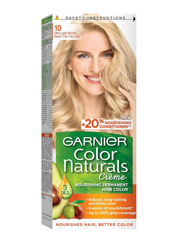 

Garnier Hair Color Natural Creme, 10 Ultra Light Blonde