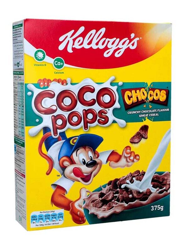 

Kellogg's Coco Pops Choco Wheat Cereal, 375g