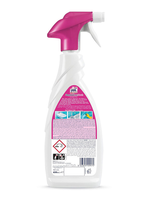 SMAC Degreaser with Bleach, 650ml