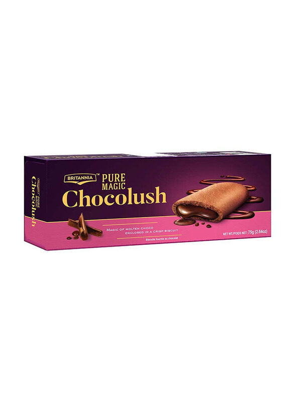 

Britannia Pure Magic Chocolush Biscuits, 75g