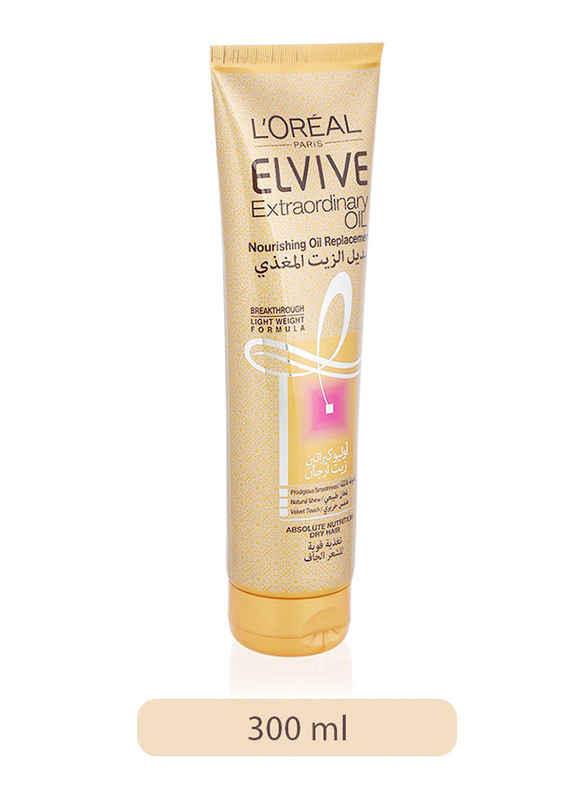 L'Oreal Paris Elvive Extra Ordinary Oil Replacement for All Hair Types, 300ml