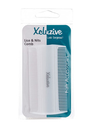 Xcluzive Lice & Nits Comb, White