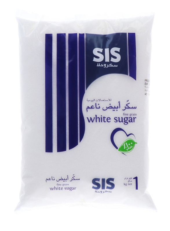 Sis Fine Granulated White Sugar, 1 Kg