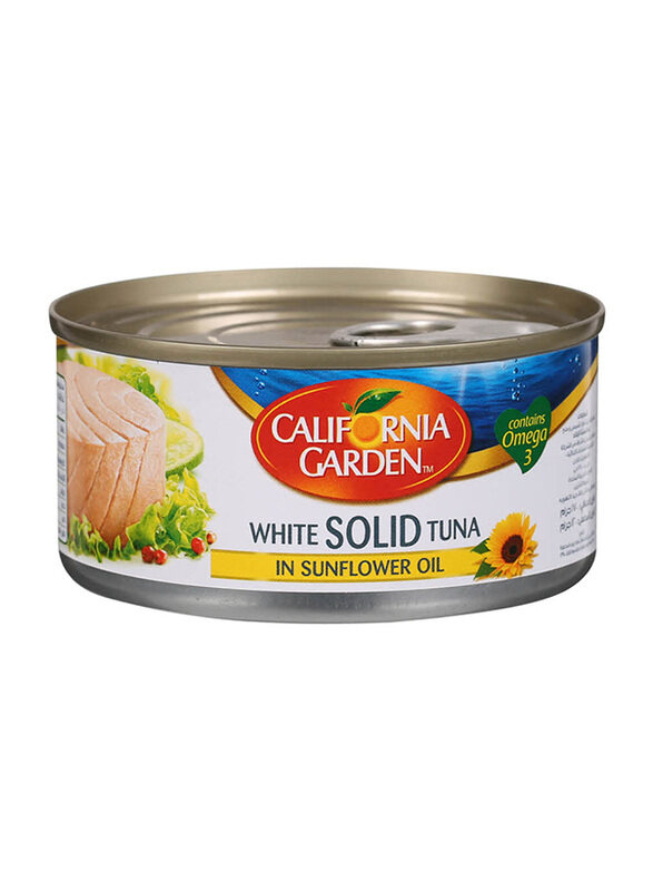 

California Garden White Solid Tuna In Sunflower Oil, 185g