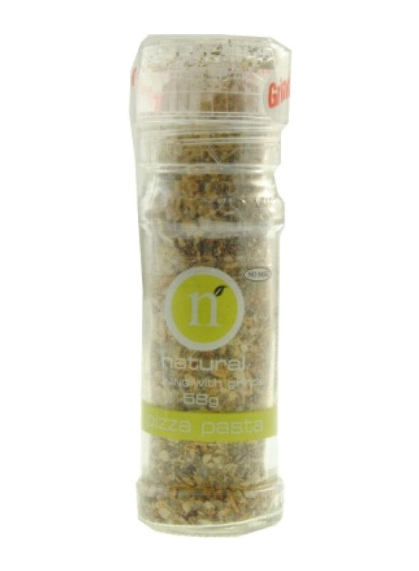 

Natural Pizza Pasta Seasoning with Grinder, 58g