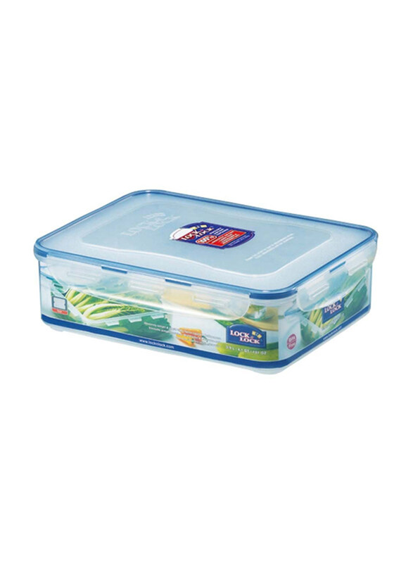 

Lock & Lock Rectangle Food Container, 3.9 Liter, Clear