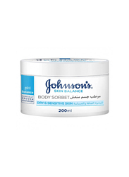 Johnson's Skin Balance Body Sorbet for Dry & Sensitive Skin, 200ml