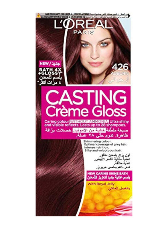 

L'Oreal Paris Casting Creme Gloss Hair Color, 426 Auburn, 100gm