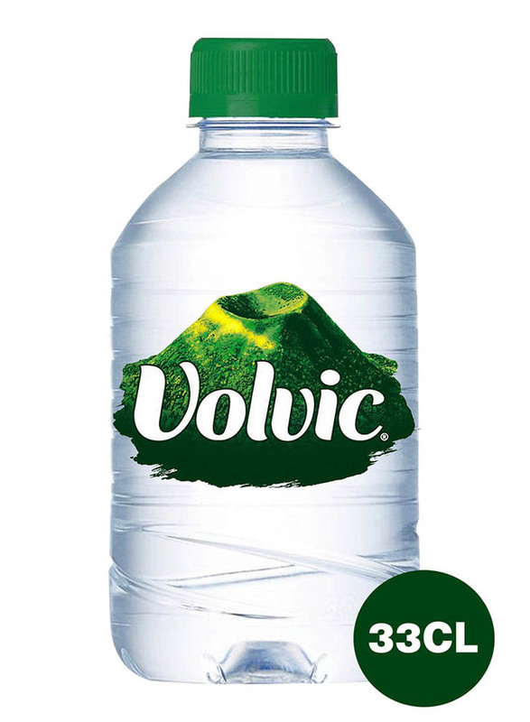 Volvic Natural Mineral Water Bottle, 330ml
