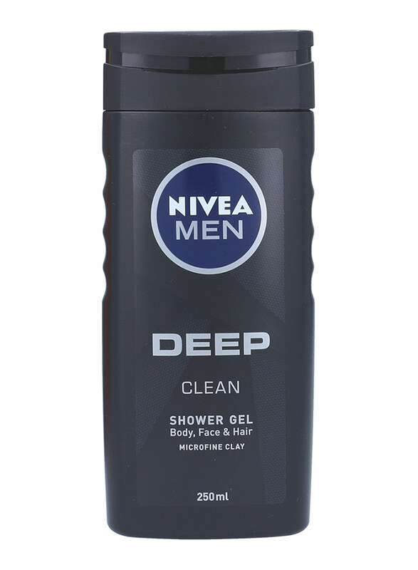 

Nivea Deep Clean Shower Gel for Men, 250ml