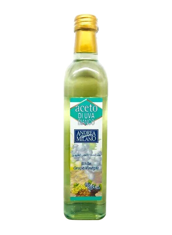 

Aceto Andrea Milano White Grape Vinegar, 500ml