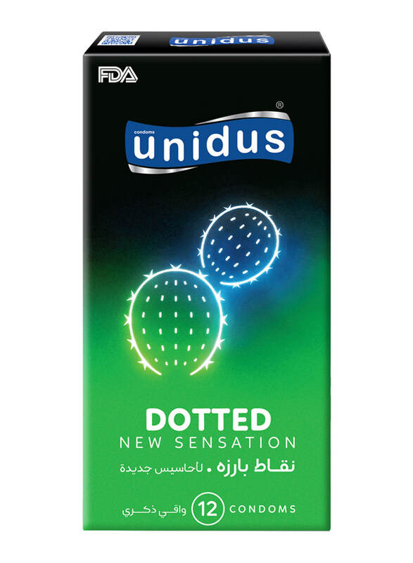 

Unidus Dotted Condom, 12 Pieces