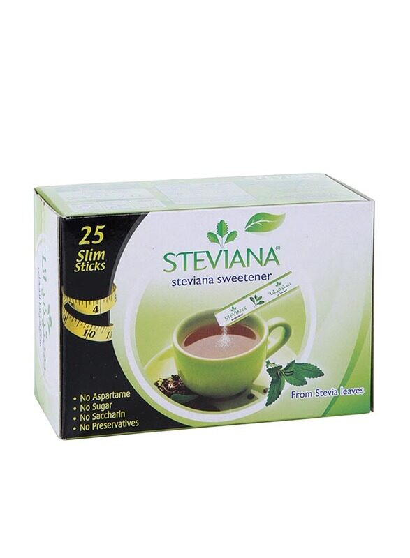 

Steviana Sweetener Slim Sticks, 25 x 1.5g