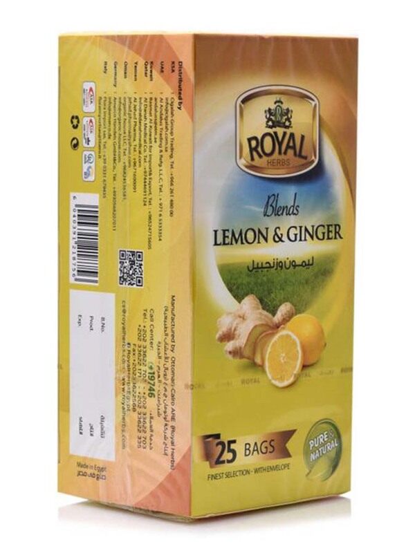

Royal Herbal Tea Bags, 25 Bags