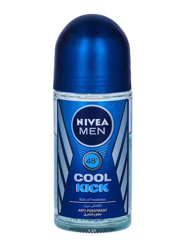 Nivea Cool Kick Roll On Deodorant for Men, 50ml