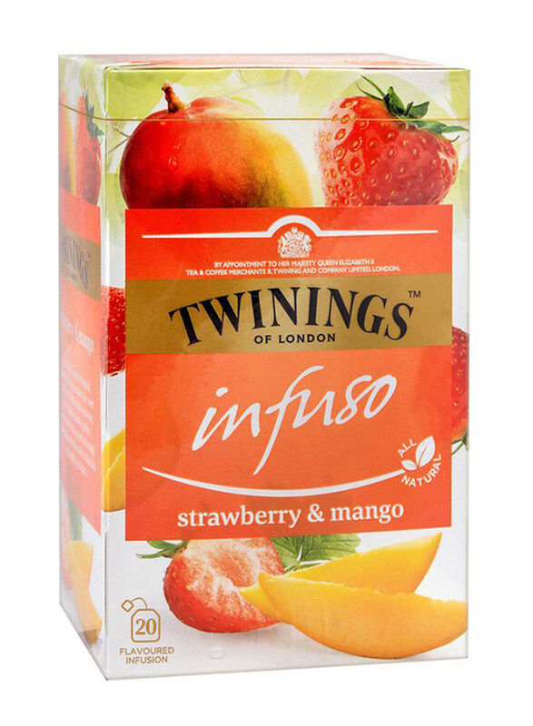 

Twinings Infuso Strawberry & Mango Flavoured Tea, 20 Tea Bags