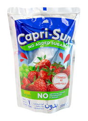 Capri Sun No Added Sugar Strawberry Juice, 200ml