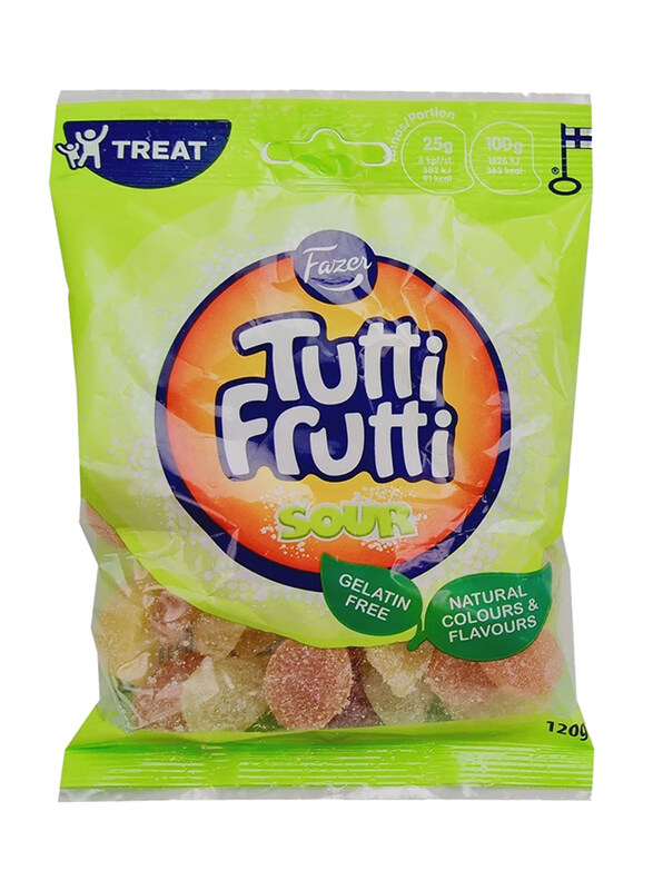 Fazer Sour Tutti Frutti, 120g