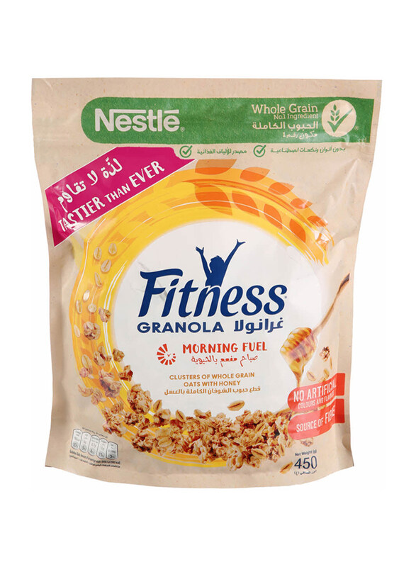 

Nestle Fitness Whole Grain Oats & Honey Granola, 450g