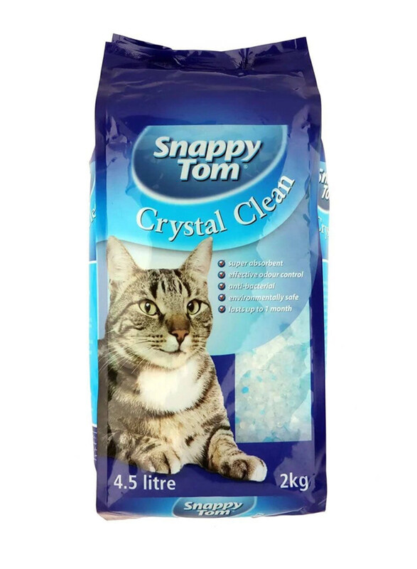 

Snappy Tom Crystal Clean Cat Litter, 2Kg