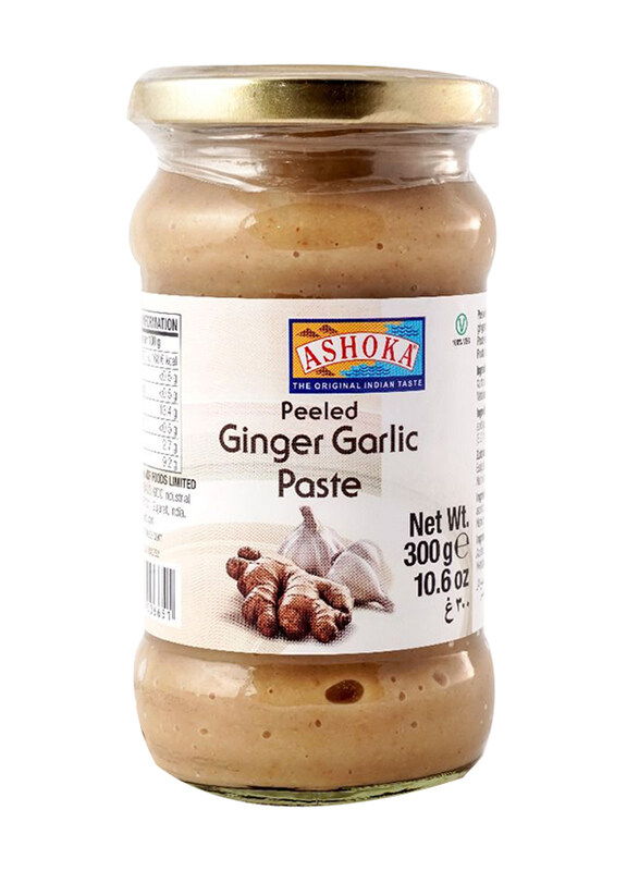 

Ashoka Peeled Ginger Garlic Paste, Pack of 2, 300g