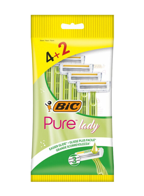 

BIC Pure Lady Shaver, 6 Piece