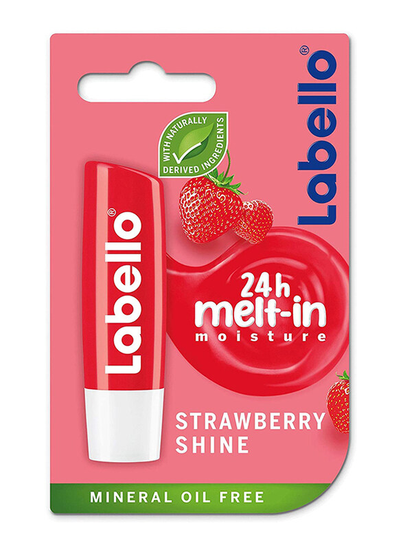 

Labello Strawberry Shine Lip Balm, 4.8g, Red