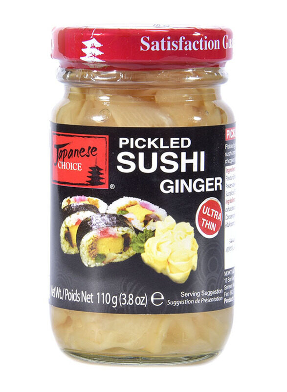 

Japanese Choice Natural Sushi Ginger Pickled, 110g