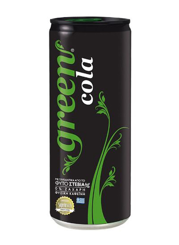 Green Cola Sugar Free Carbonated Drink, 330ml