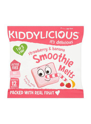 Kiddylicious Strawberry And Banana Smoothie Melts, 6g