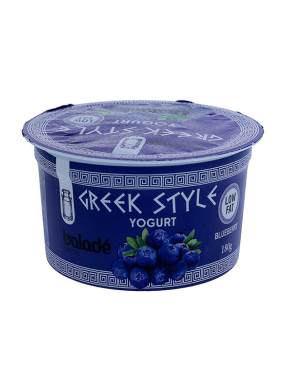 

Balade Low Fat Blueberry Greek Yogurt, 180g