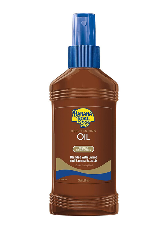 

Banana Boat A Golden Blend Deep Tanning Oil, 236ml