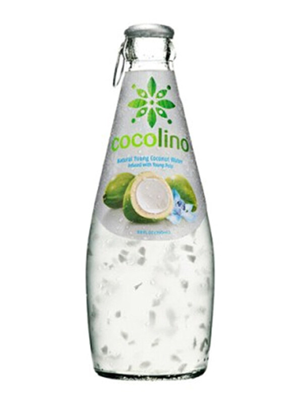 

Cocolino Natural Young Coconut Water Infused with Young Pulp, 290ml