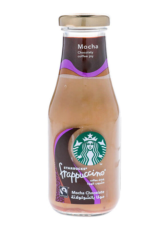 

Starbucks Frappuccino Mocha Chocolate Coffee Drink, 250ml