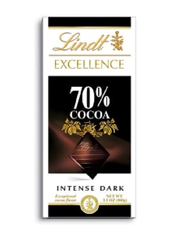 

Lindt Excellence 70% Cocoa Dark Chocolate, 100g