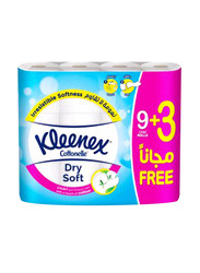 Kleenex Toilet Tissue Dry Soft, 12 Rolls x 200 Sheets x 2 Ply