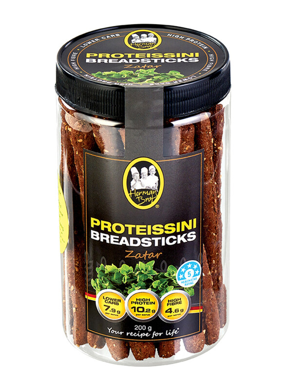 

Herman Brot Proteissini Breadsticks with Zaatar, 200g