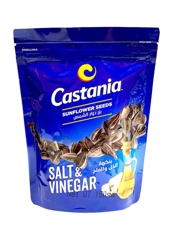 

Castania Salt & Vinegar Sunflower Seeds, 150g