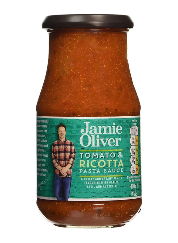 Jamie Oliver Tomato & Ricotta Pasta Sauce, 400g