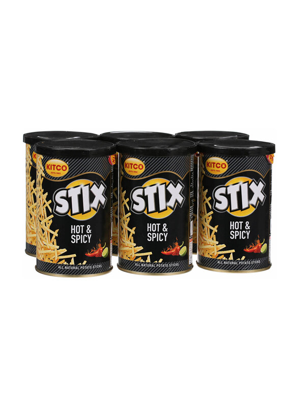 

Kitco Stix Hot & Spicy Potato Sticks, 6 x 45g