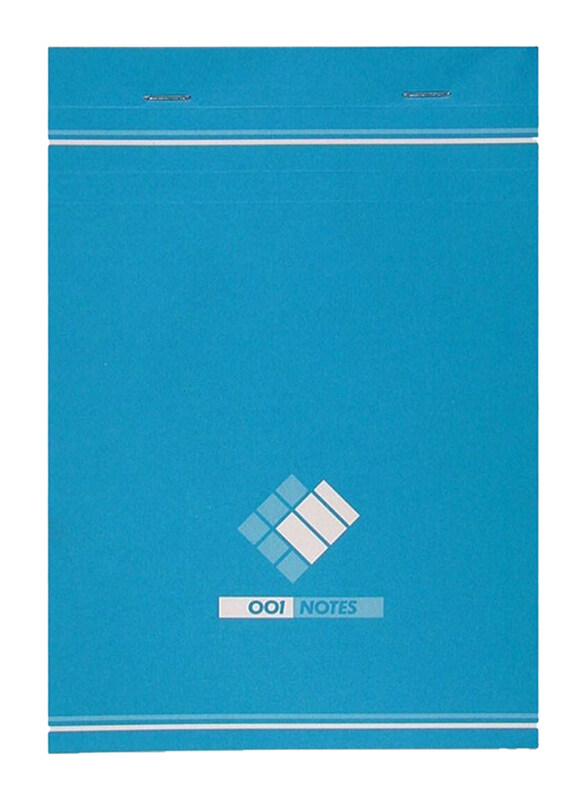 Oxford Note Pad, 105 x 148mm, 200 Sheets, A6 Size, Blue