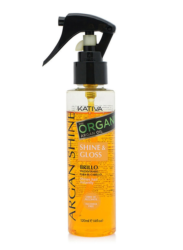 

Kativa Argan Shine & Gloss Brillo Hair Oil for Damaged Hair, 120ml