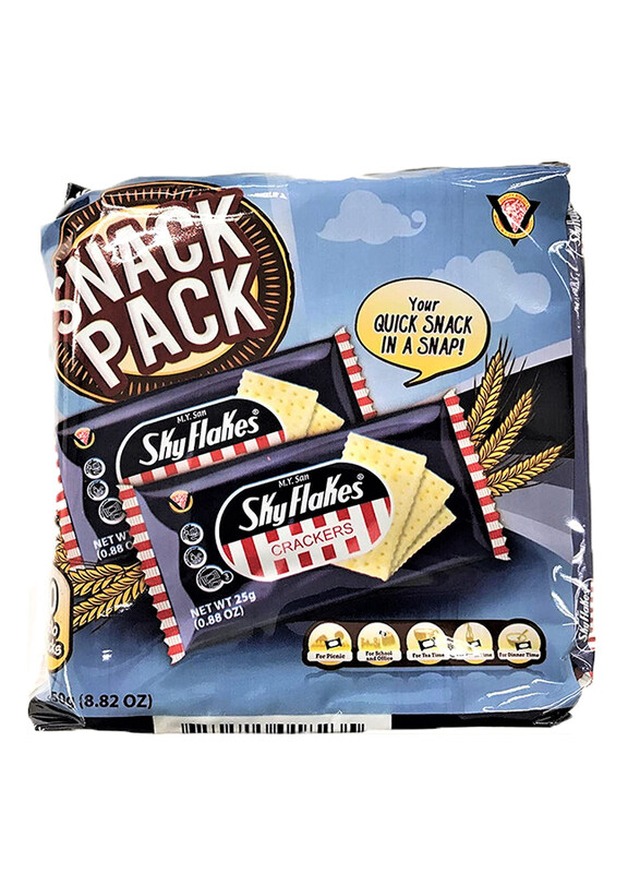 

M.Y. San Skyflakes Crackers Snack, 10 Pieces x 25g
