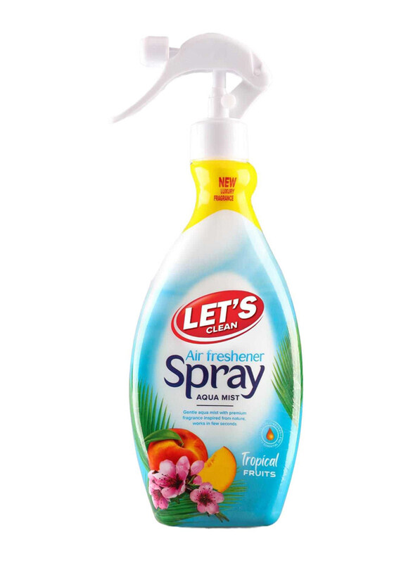 

Let's Clean Tropical Fruit Air Freshener Spray, 450ml