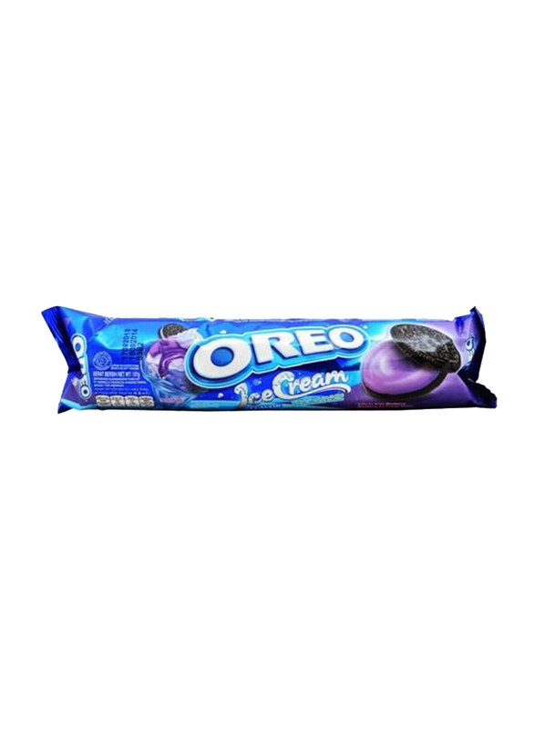 

Oreo Ice Cream Blueberry Cream Sandwich Biscuits, 123.5g