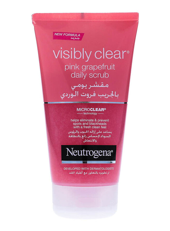 

Neutrogena Visibly Clear Pink Grapefruit Daily Scrub, 150ml