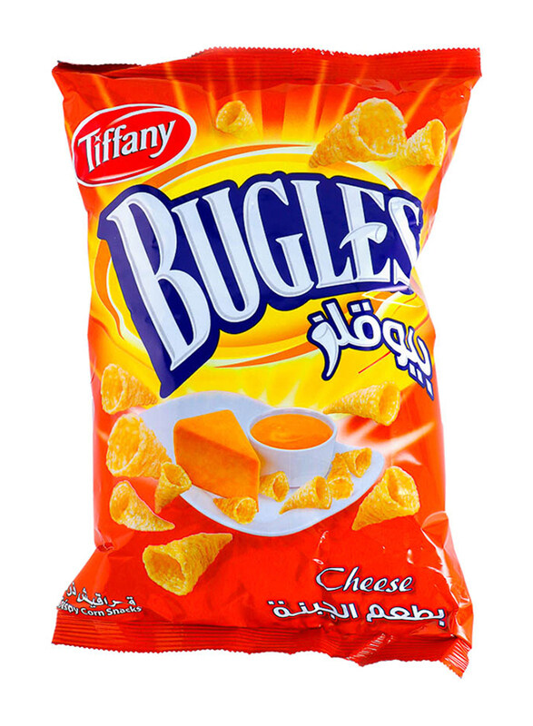 

Tiffany Bugles Cheese Crispy Corn Snacks, 100g