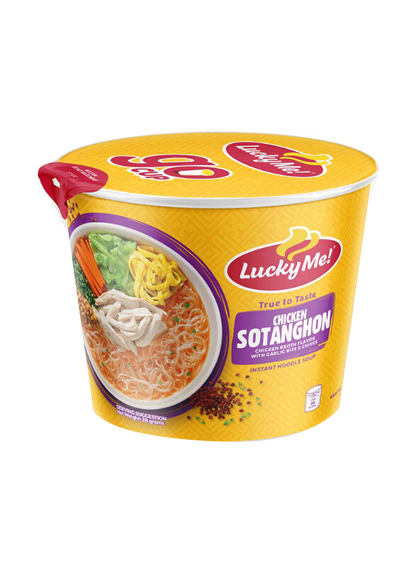 Lucky Me Cup Chicken Sotanghon, 28g