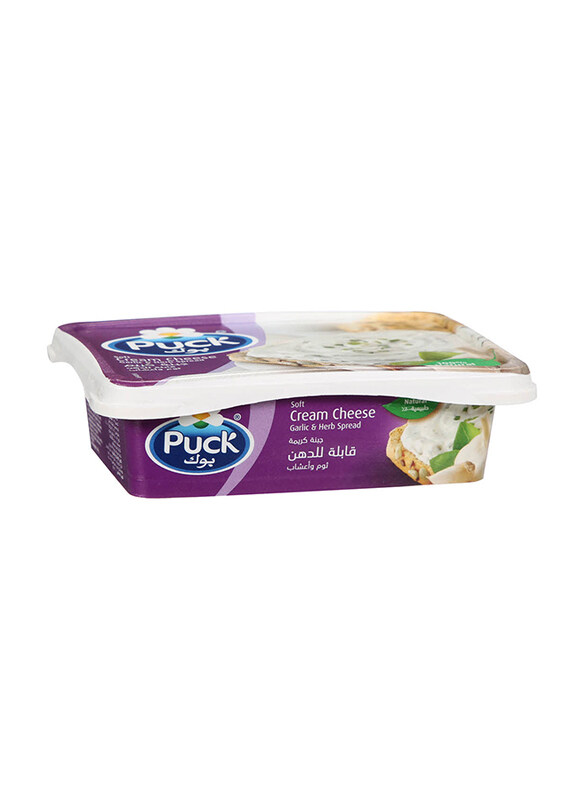 

Puck Soft Cream Cheese with Garlic & Herbs, 200g